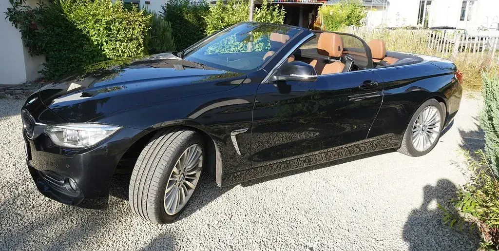 Gebraucht BMW 430 Cabriolet Luxury Line 258 PS (189 kW) 2016 Schwarz Cabrio