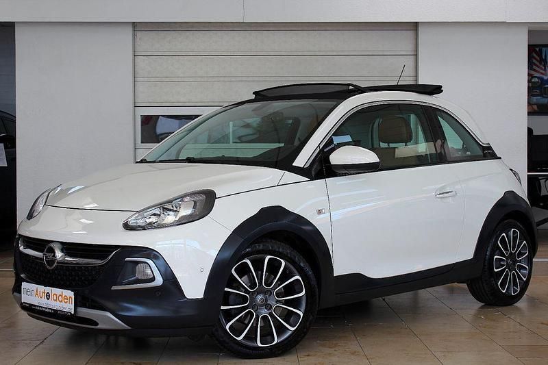 Gebraucht Opel Adam Rocks Open Air 116 PS (85 kW) 2015 Creme  weiß Kleinwagen