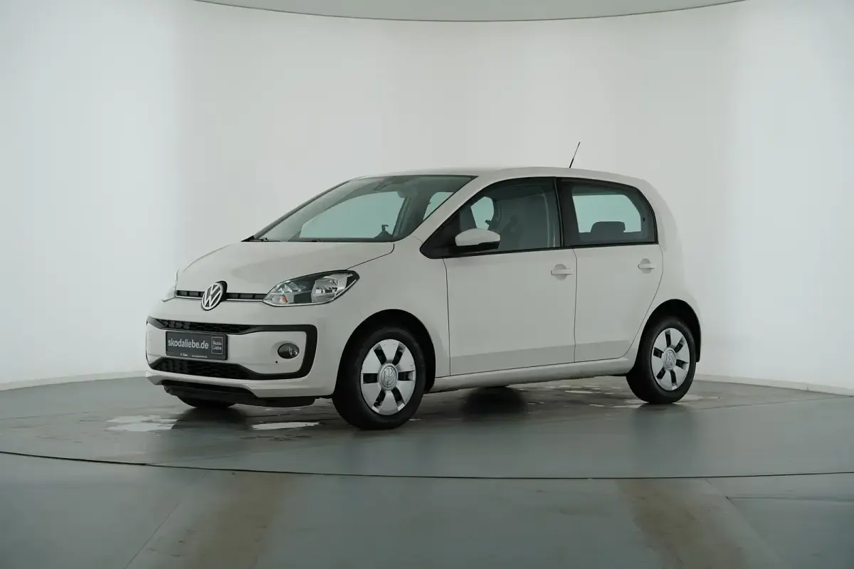 Gebraucht VW up! move up! 60 PS (44 kW) 2018 Weiß Kleinwagen
