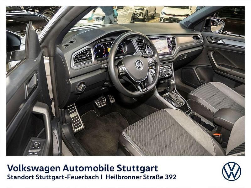 Gebraucht VW T-Roc Cabriolet R-line 150 PS (110 kW) 2021 Schwarz Cabrio