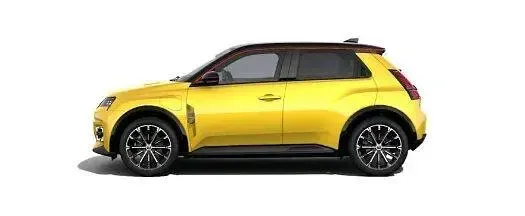 Gebraucht Renault R5 Iconic 110 kW (150 PS) 2025 Pop yellow + blackpearlschwarz Kleinwagen