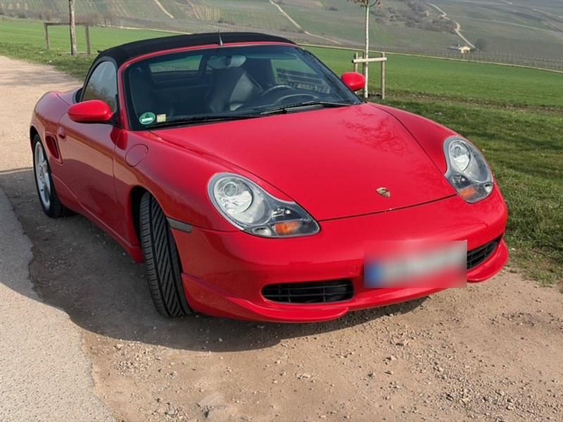 Gebraucht Porsche Boxster 2002 Rot Cabrio