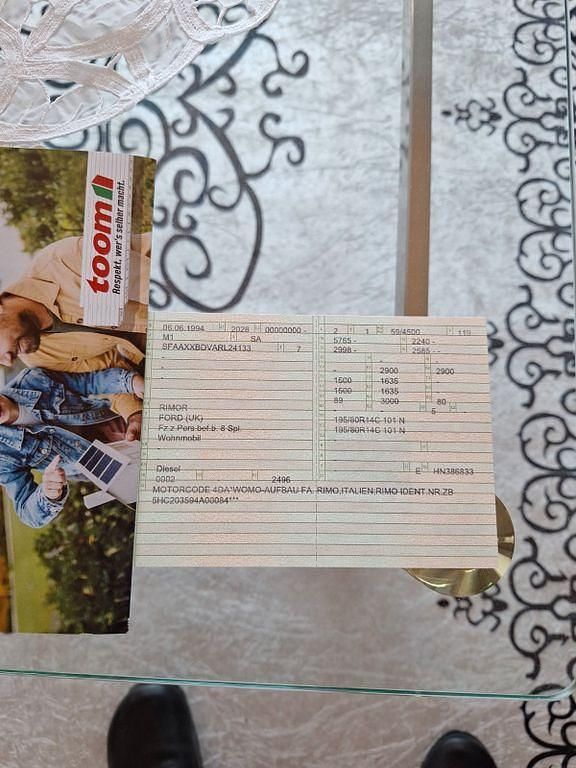 Gebraucht Ford Transit 80 PS (58 kW) 1994 Weiß Van / Kleinbus