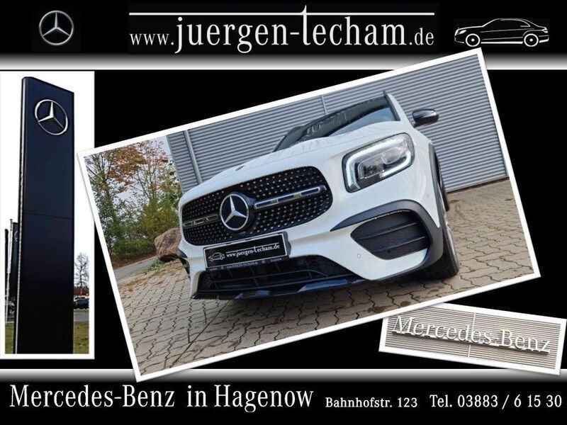 Polarweiß Gebraucht 2022 Mercedes GLB250 AMG SUV | 35.990 € (Guter Preis) - Bild 1/4