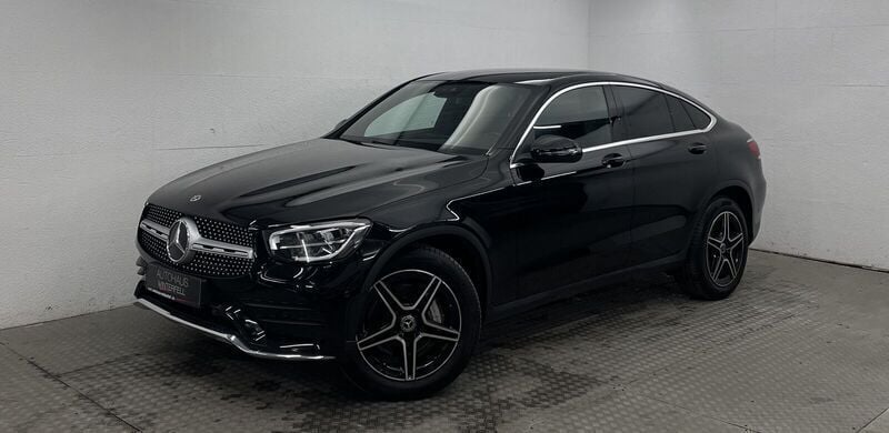 Schwarz Gebraucht 2022 Mercedes GLC220 AMG Coupé | 42.900 € (Guter Preis) - Bild 1/4