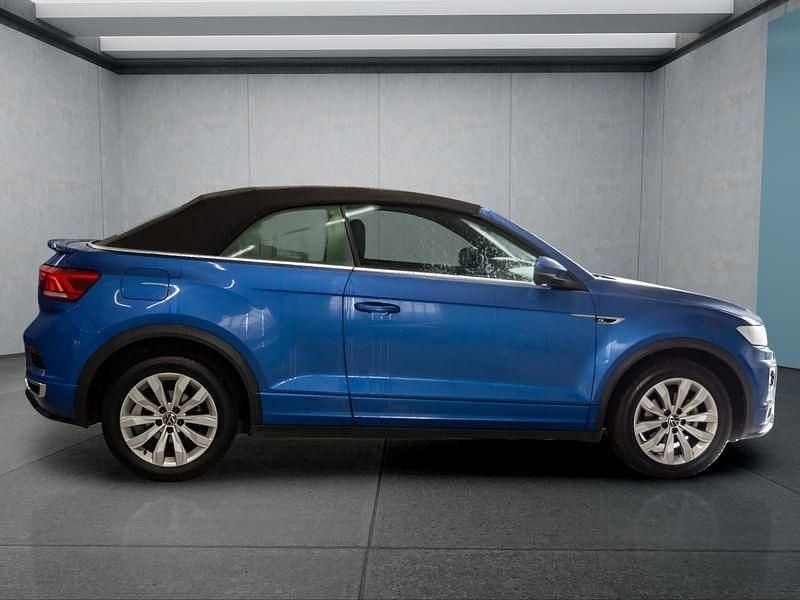 Gebraucht VW T-Roc Cabriolet 150 PS (110 kW) 2021 Blau Cabrio