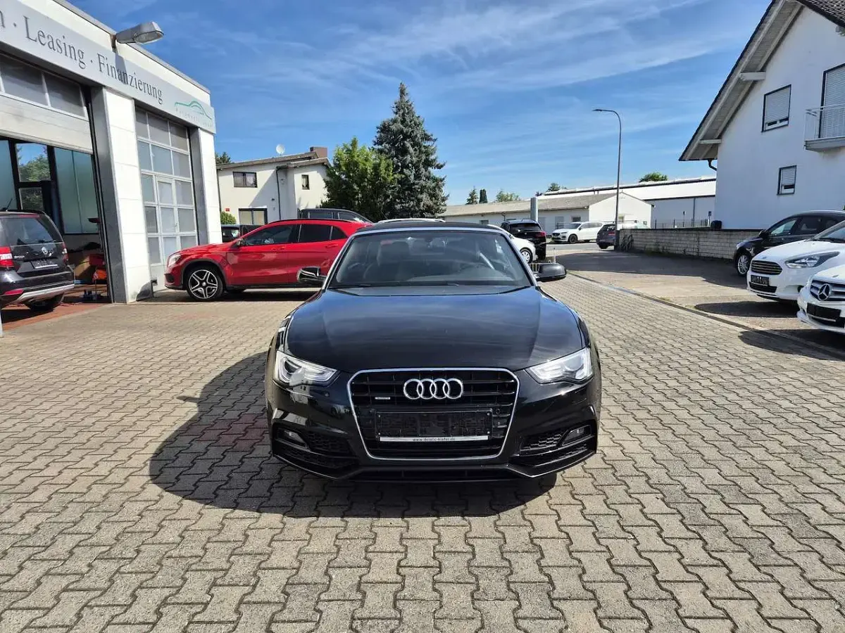 Gebraucht Audi A5 Cabriolet S-Line 245 PS (180 kW) 2015 Schwarz Cabrio