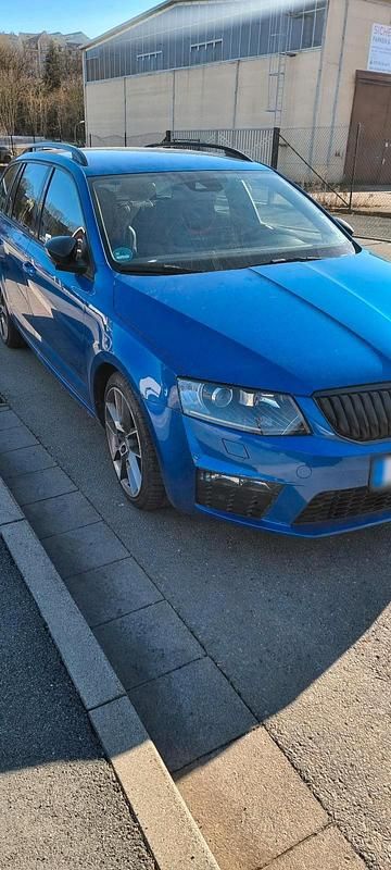 Gebraucht Skoda Octavia RS 184 PS (135 kW) 2017 Blau Kombi