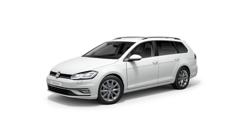 Weiß Gebraucht 2019 VW Golf VII Highline Kombi | 19.500 € (Guter Preis) - Bild 1/4