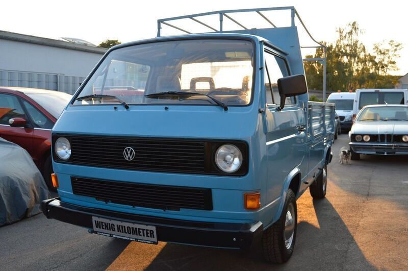 Blau Gebraucht 1987 VW T3 Van | 12.990 € - Bild 1/4