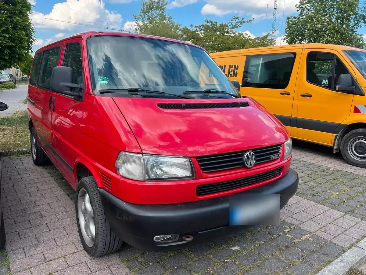 Usata VW T4 151 CV (111 kW) 1999 Rosso Furgone