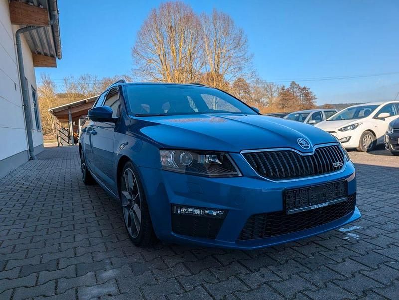 Gebraucht Skoda Octavia RS 184 PS (135 kW) 2016 Blau Kleinwagen