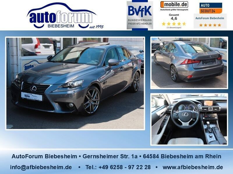 Mercury grey (metallic) Gebraucht 2013 Lexus IS300h Luxury Line Limousine | 17.999 € (Fairer Preis) - Bild 1/4
