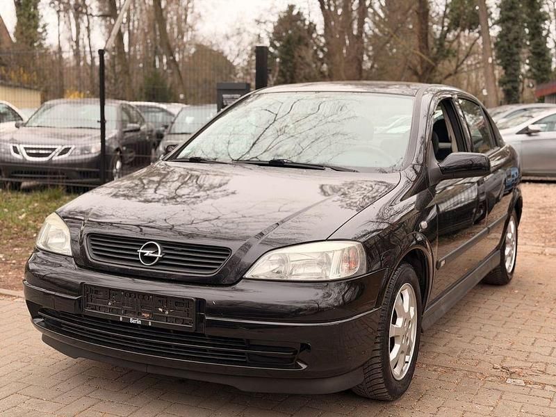 Gebraucht Opel Astra Comfort 84 PS (61 kW) 2002 Schwarz Limousine