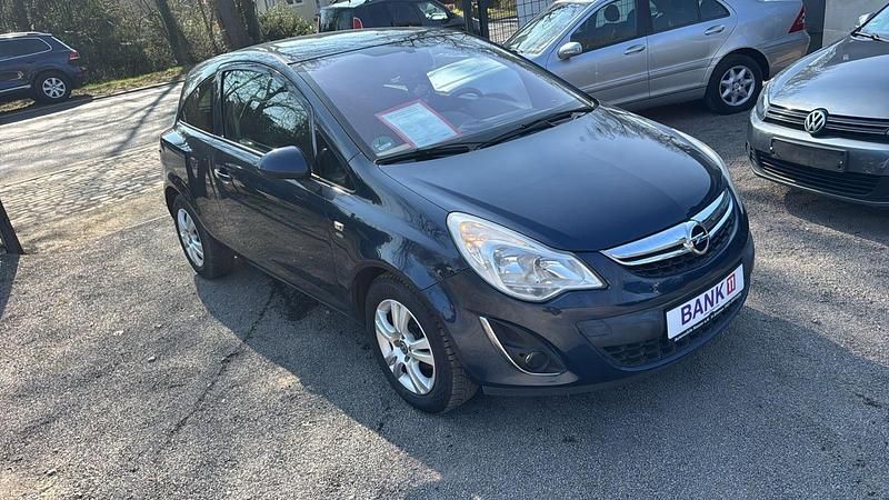 Gebraucht Opel Corsa Satellite 69 PS (50 kW) 2011 Blau Kleinwagen