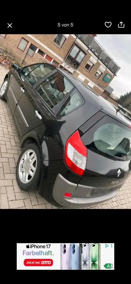 Gebraucht Renault Scenic E-Tech 110 PS (80 kW) 2006 Schwarz Kombi