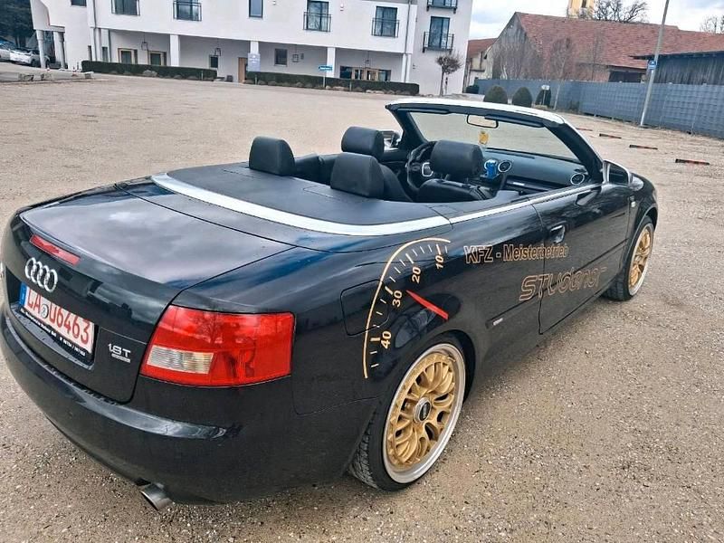 Gebraucht Audi A4 Cabriolet 163 PS (119 kW) 2004 Schwarz Cabrio