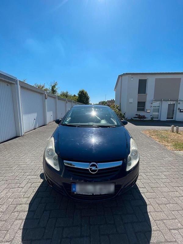 Blau Gebraucht 2008 Opel Corsa Kleinwagen | 900 € (Fairer Preis) - Bild 1/4