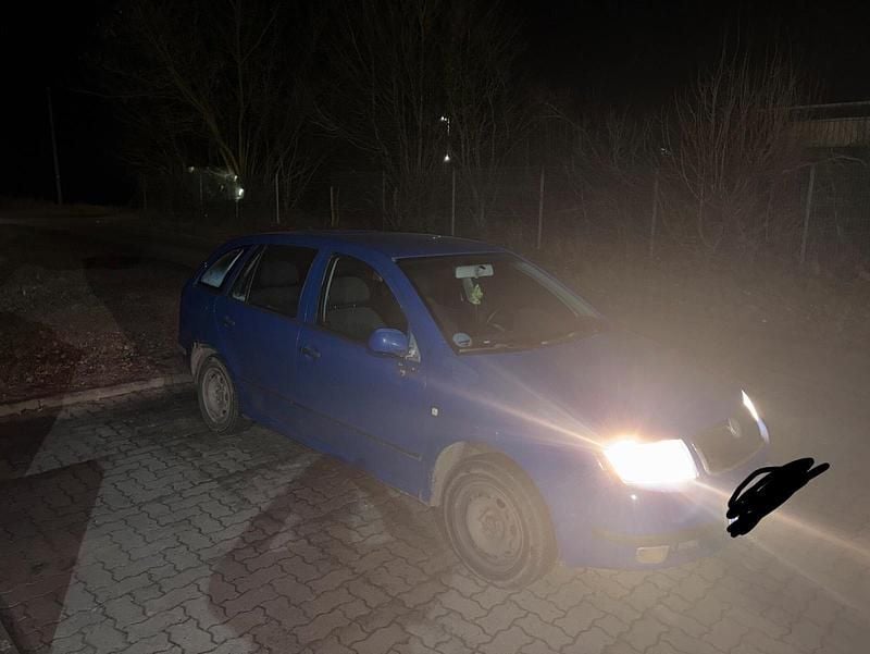 Gebraucht Skoda Fabia 75 PS (55 kW) 2003 Blau Kombi