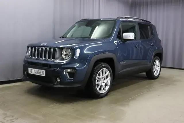 Blau Gebraucht 2022 Jeep Renegade Limited SUV | 23.290 € (Etwas zu teuer) - Bild 1/4