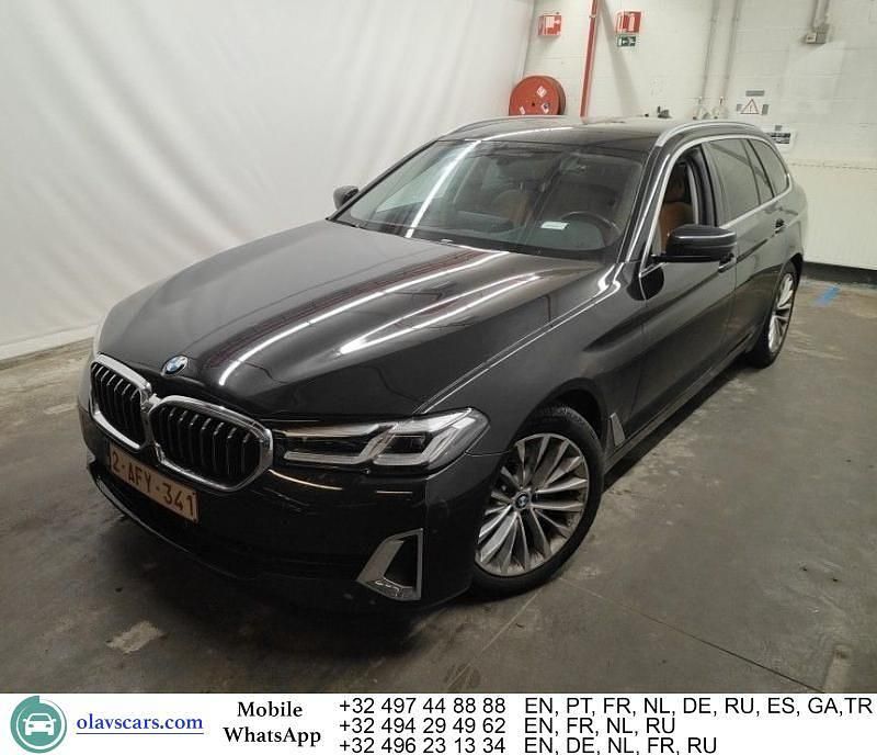 Schwarz Gebraucht 2021 BMW 518 Luxury Line Limousine | 24.684 € - Bild 1/4