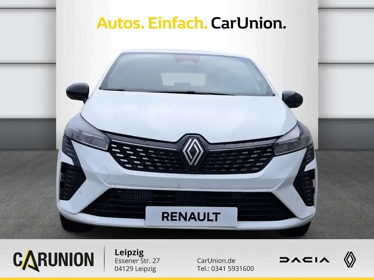 Neu Renault Clio V Techno 91 PS (66 kW) 2025 Arktisweiß Limousine