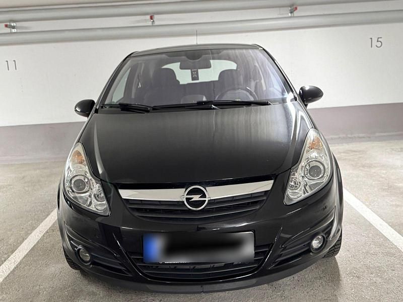 Gebraucht Opel Corsa 90 PS (66 kW) 2007 Schwarz Kleinwagen