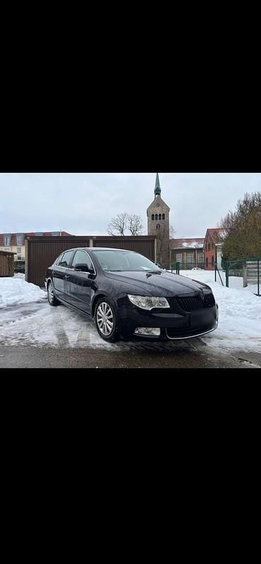 Gebraucht Skoda Superb 160 PS (117 kW) 2009 Schwarz Limousine