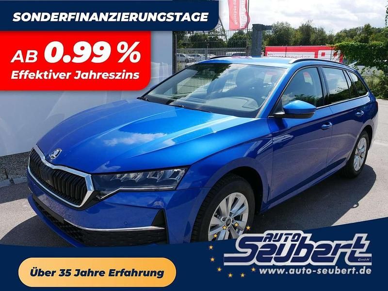 Raceblau metallic Neu 2025 Skoda Octavia Selection Kombi | 30.790 € (Superpreis) - Bild 1/4