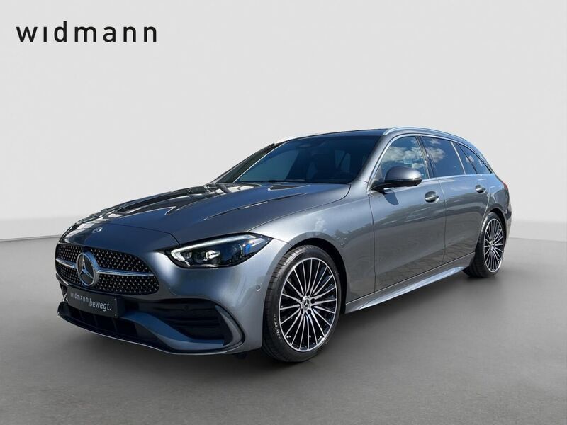Andere farbe Gebraucht 2024 Mercedes C220 AMG line Kombi | 47.870 € - Bild 1/4