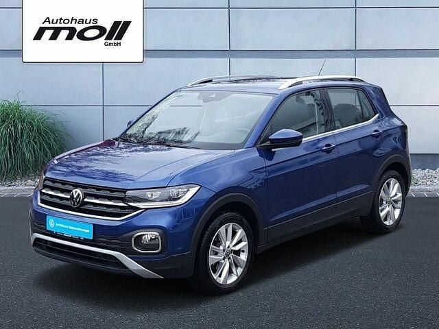 Blau Gebraucht 2022 VW T-Cross Style SUV | 30.450 € (Teuer) - Bild 1/2