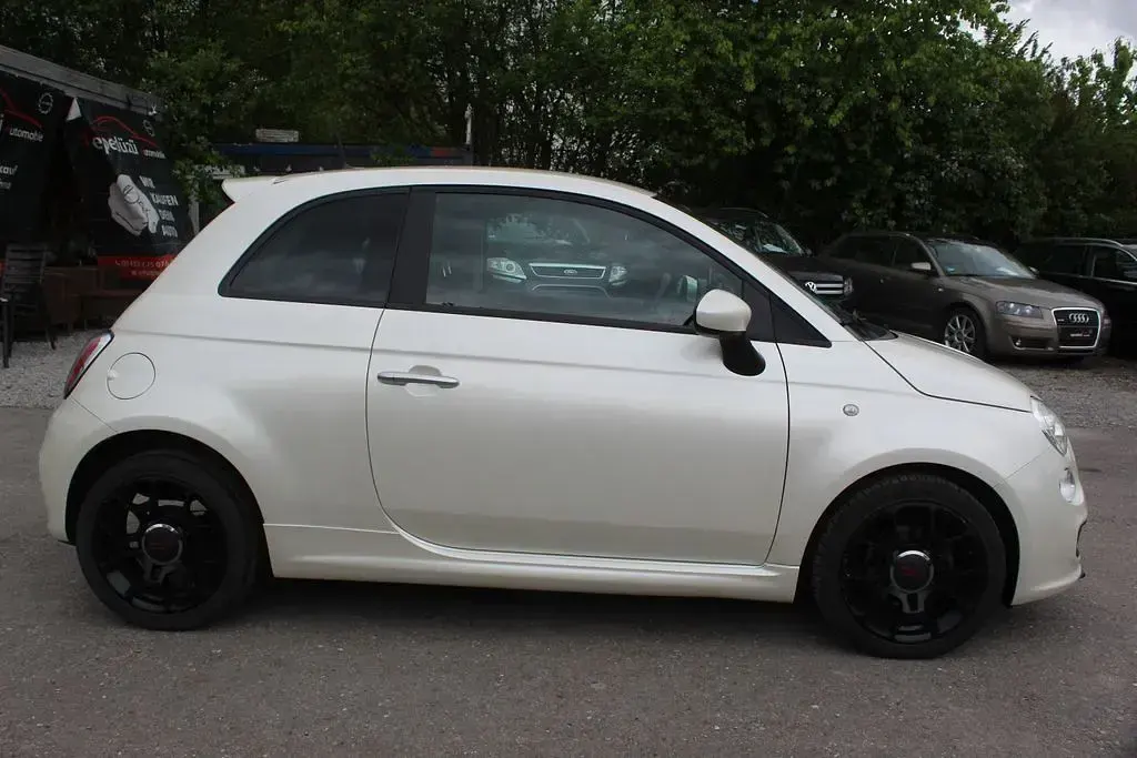 Gebraucht Fiat 500S 86 PS (63 kW) 2014 Weiß Kleinwagen
