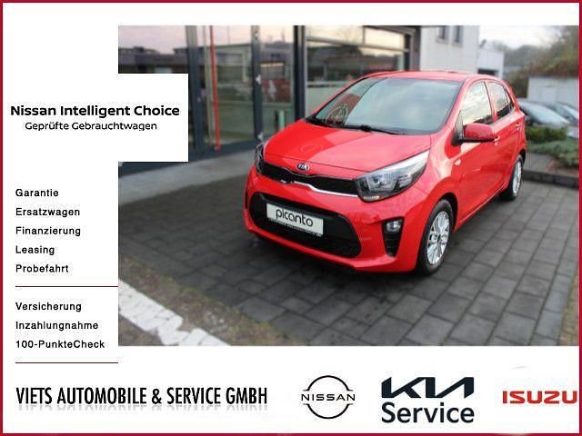 Gebraucht Kia Picanto DREAM-TEAM Edition 67 PS (49 kW) 2021 A2r shiny red metallic (metallic) Kleinwagen