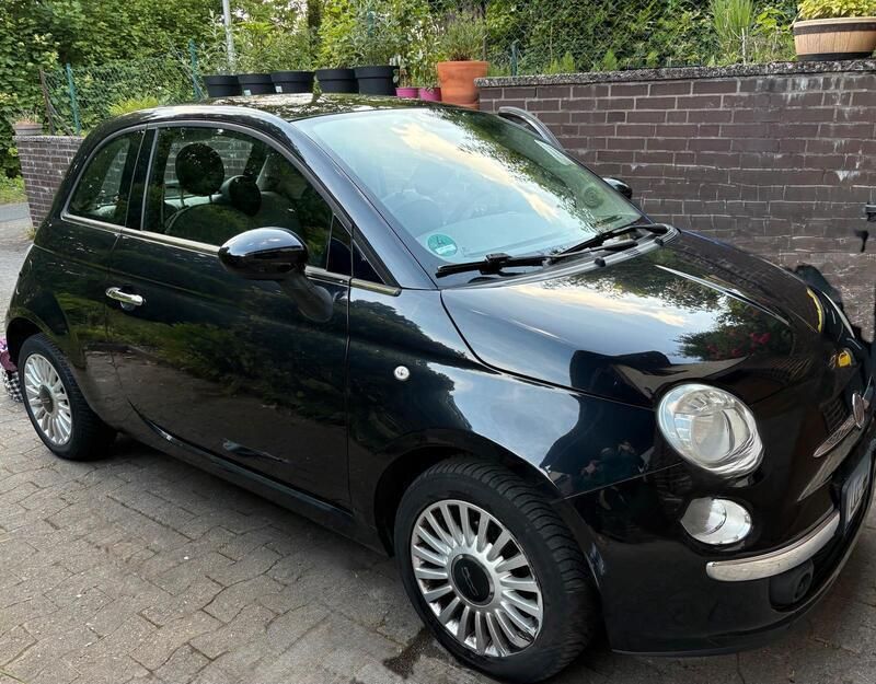 Schwarz Gebraucht 2010 Fiat 500 Lounge Kleinwagen | 3.490 € (Guter Preis) - Bild 1/4