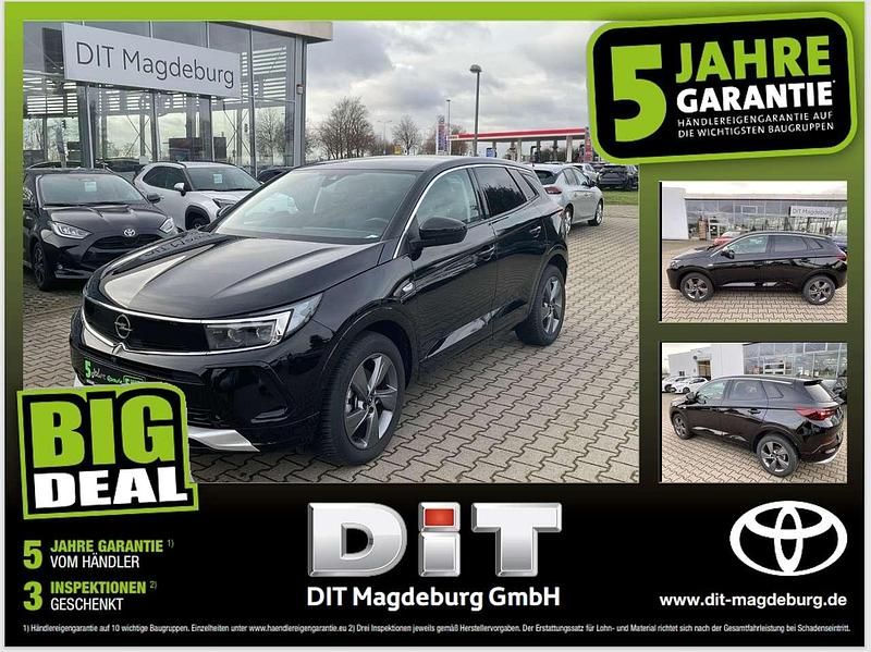 Lackierung schwarz perla nera/ Gebraucht 2023 Opel Grandland X Elegance SUV | 20.990 € (Superpreis) - Bild 1/4