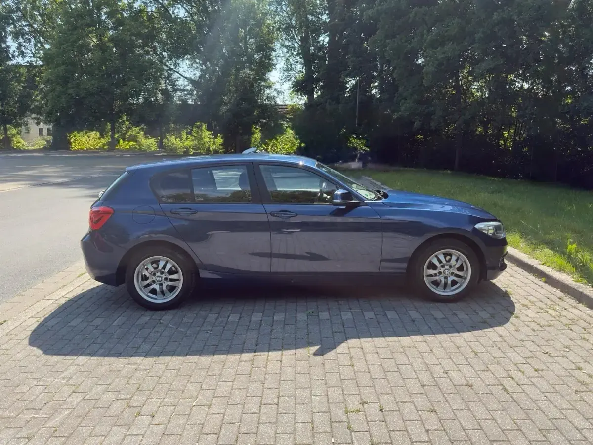 Brugt BMW 116 116 HK (85 kW) 2016 Blå Hatchback