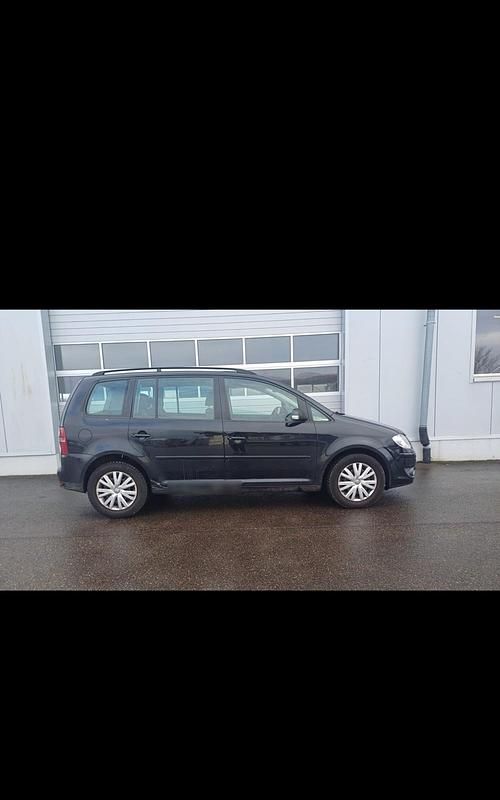 Gebraucht VW Touran 105 PS (77 kW) 2007 Schwarz Van / Kleinbus