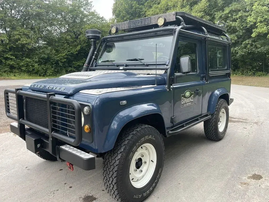 Gebraucht Land Rover Defender S 122 PS (89 kW) 2009 Blau SUV