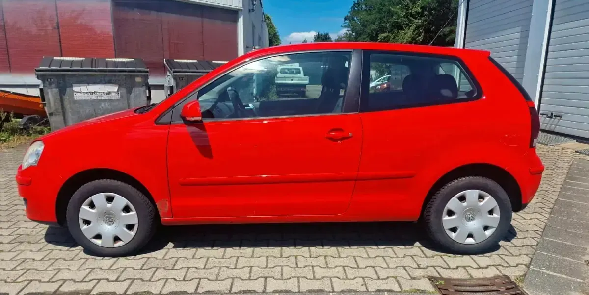 Gebraucht VW Polo Comfortline 80 PS (58 kW) 2007 Rot Kleinwagen