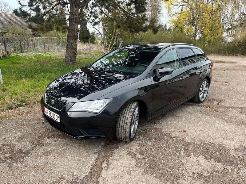 Gebraucht Seat Leon ST Reference 105 PS (77 kW) 2014 Schwarz Kombi