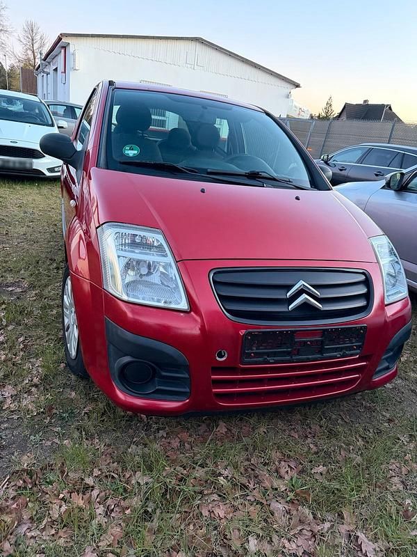 Gebraucht Citroën C2 60 PS (44 kW) 2008 Rot Kleinwagen