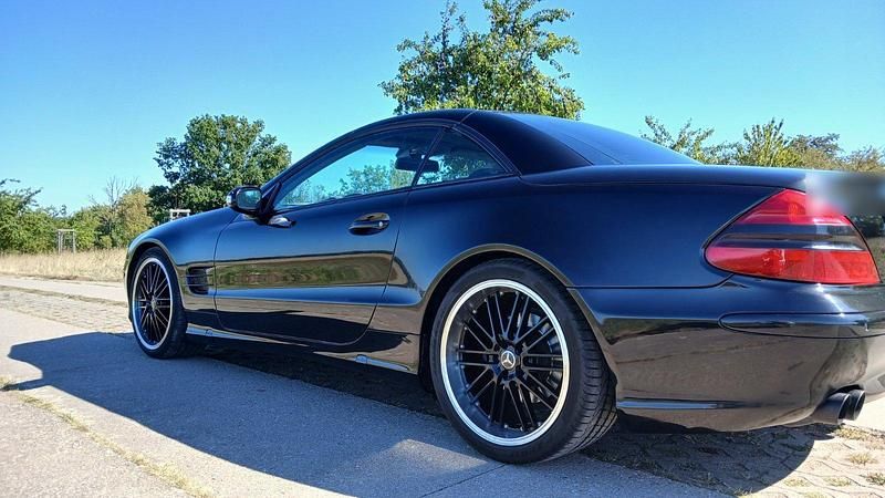 Gebraucht Mercedes SL500 306 PS (225 kW) 2002 Schwarz Cabrio