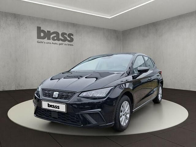 Gebraucht Seat Ibiza Style 110 PS (80 kW) 2023 Midnight schwarz metallic Limousine