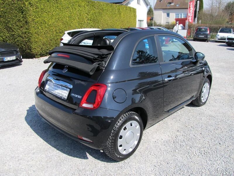 Gebraucht Fiat 500C 69 PS (50 kW) 2024 Schwarz Cabrio