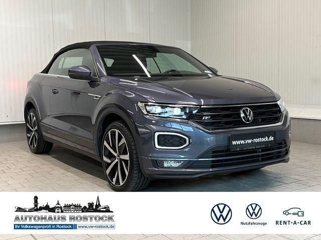 Grau Gebraucht 2021 VW T-Roc Cabriolet R-line Cabrio | 28.990 € (Fairer Preis) - Bild 1/2