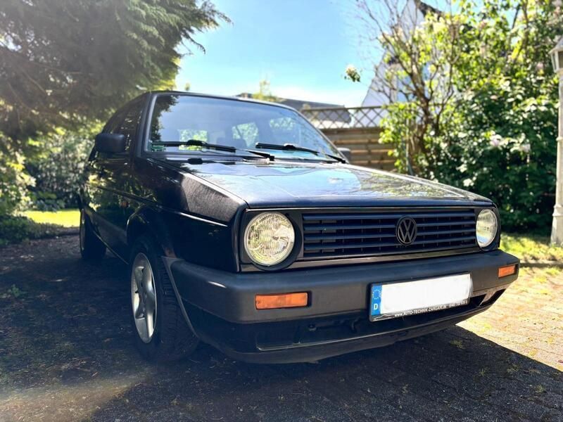 Schwarz Gebraucht 1991 VW Golf II Limousine | 2.000 € - Bild 1/4