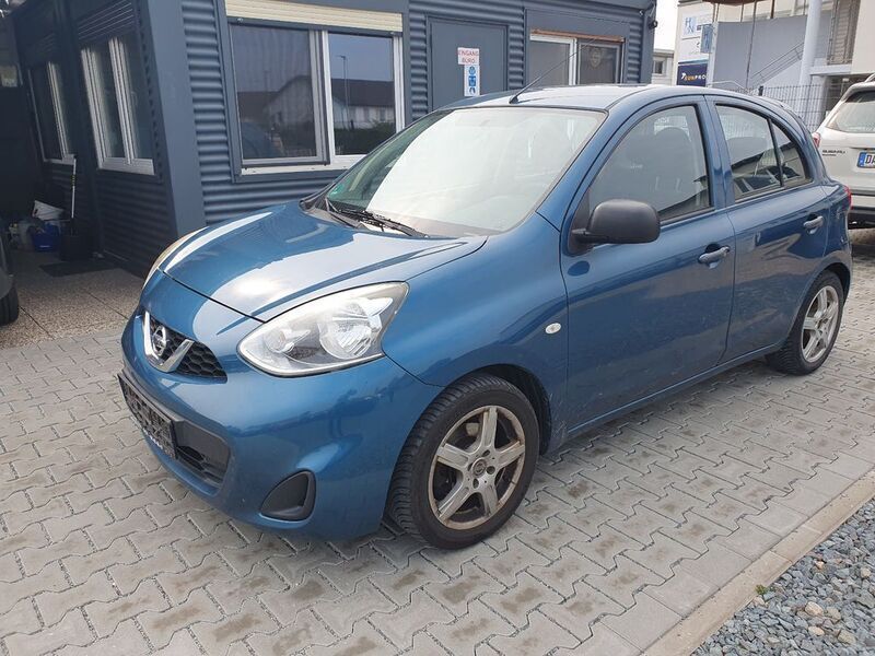 Gebraucht Nissan Micra Visia 80 PS (58 kW) 2014 Blau Kleinwagen