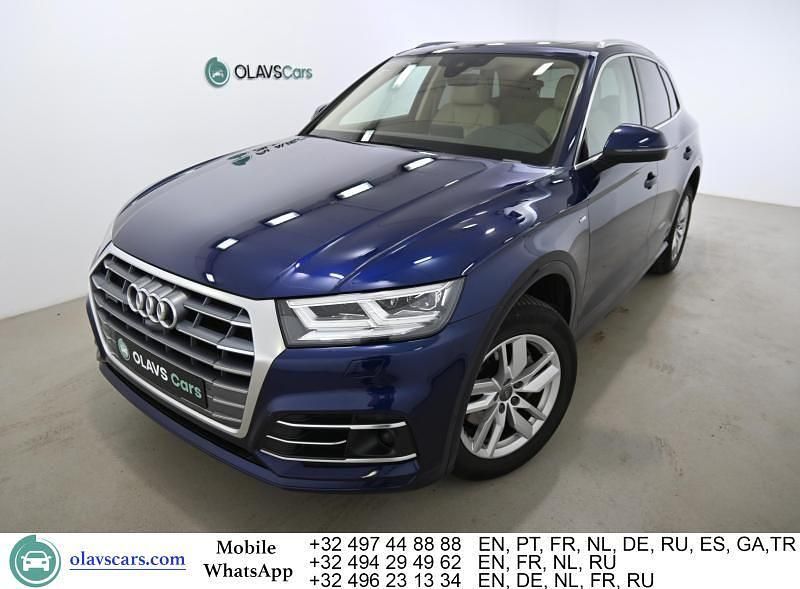 Blau Gebraucht 2019 Audi Q5 S-Line SUV | 27.588 € (Superpreis) - Bild 1/4