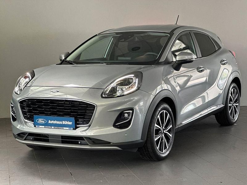 Grau Gebraucht 2021 Ford Puma Titanium SUV | 15.990 € (Guter Preis) - Bild 1/4