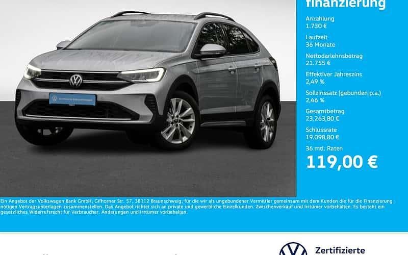 Silber Gebraucht 2024 VW Taigo Life SUV | 23.485 € (Superpreis) - Bild 1/4